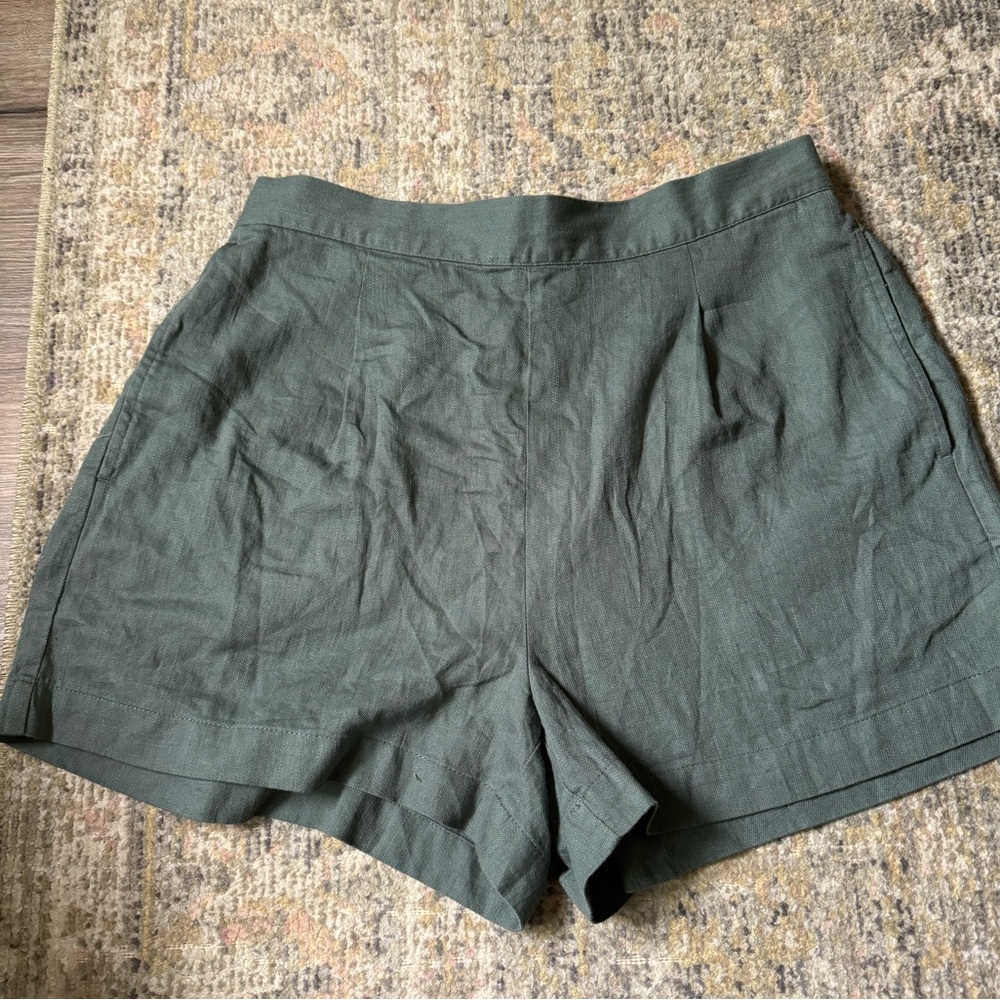 NWOT Madewell Linen Shorts